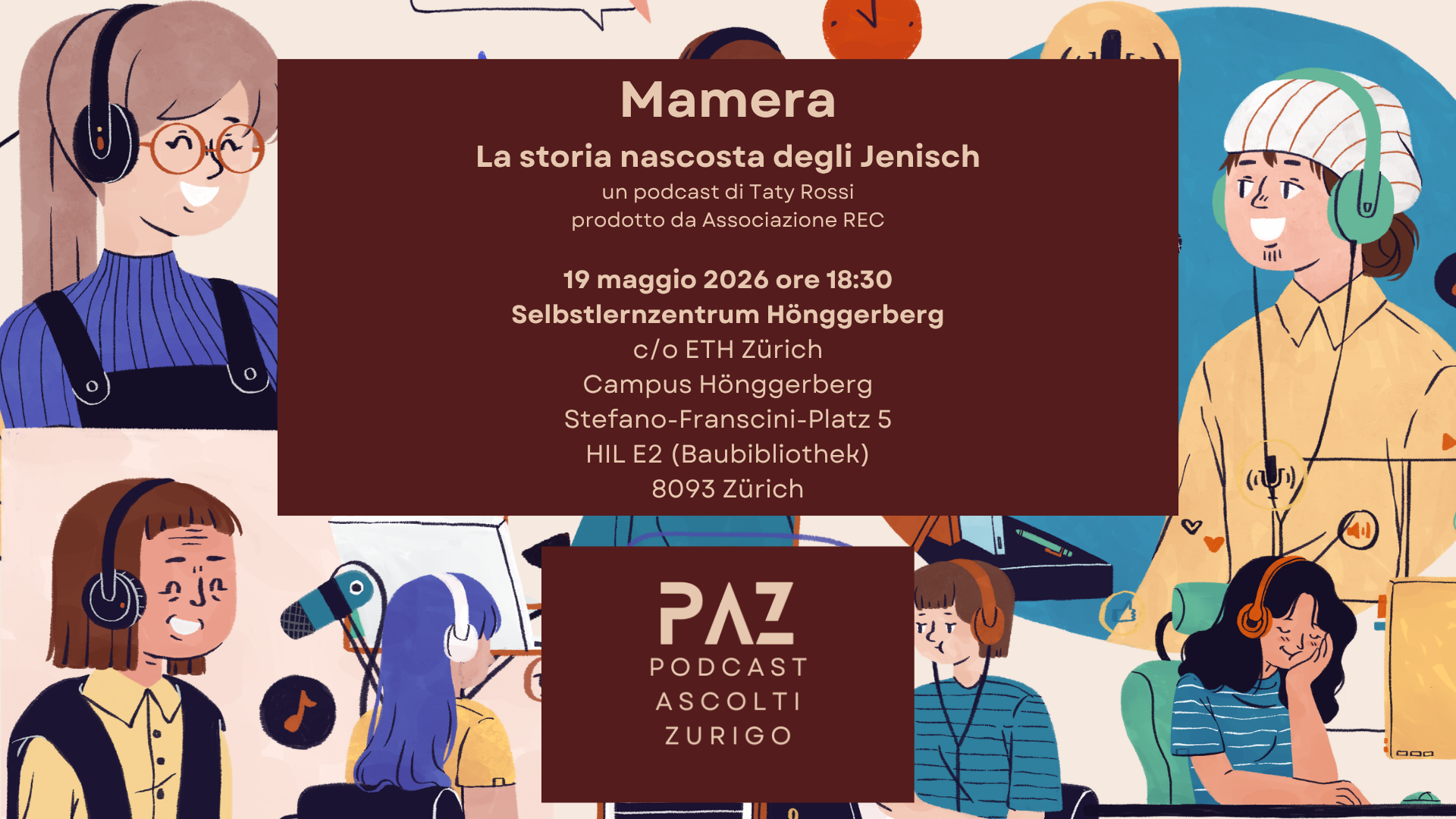 MAMERA – La storia nascosta degli Jenisch - PAZ Podcast Ascolti Zurigo
